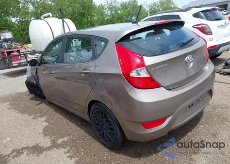 2012 Hyundai Accent Se z USA, uszkodzony, nr VIN KMHCU5AE1CU006231